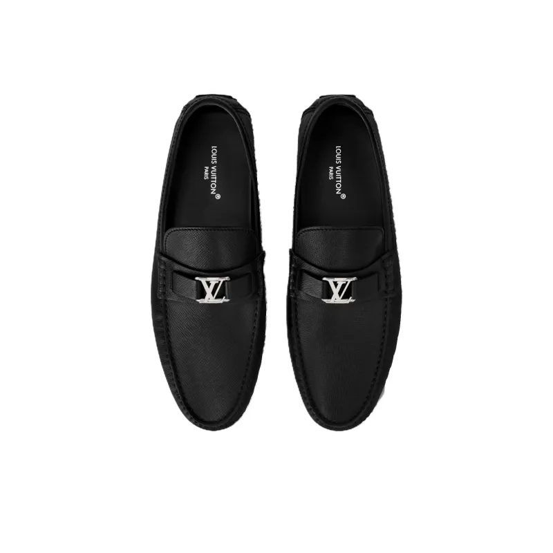 LOUIS VUITTON Hockenheim Beanie Shoes Men's Black-3