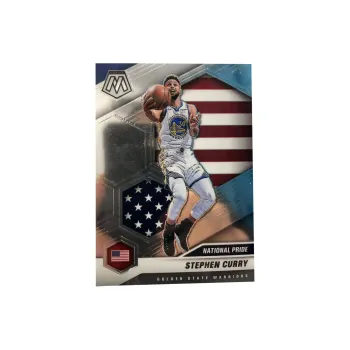 PANINI 2020 21 Golden State Warriors Stephen Curry Mosaic National Flag Curry Classic Section Sports Cards 1 Pc
