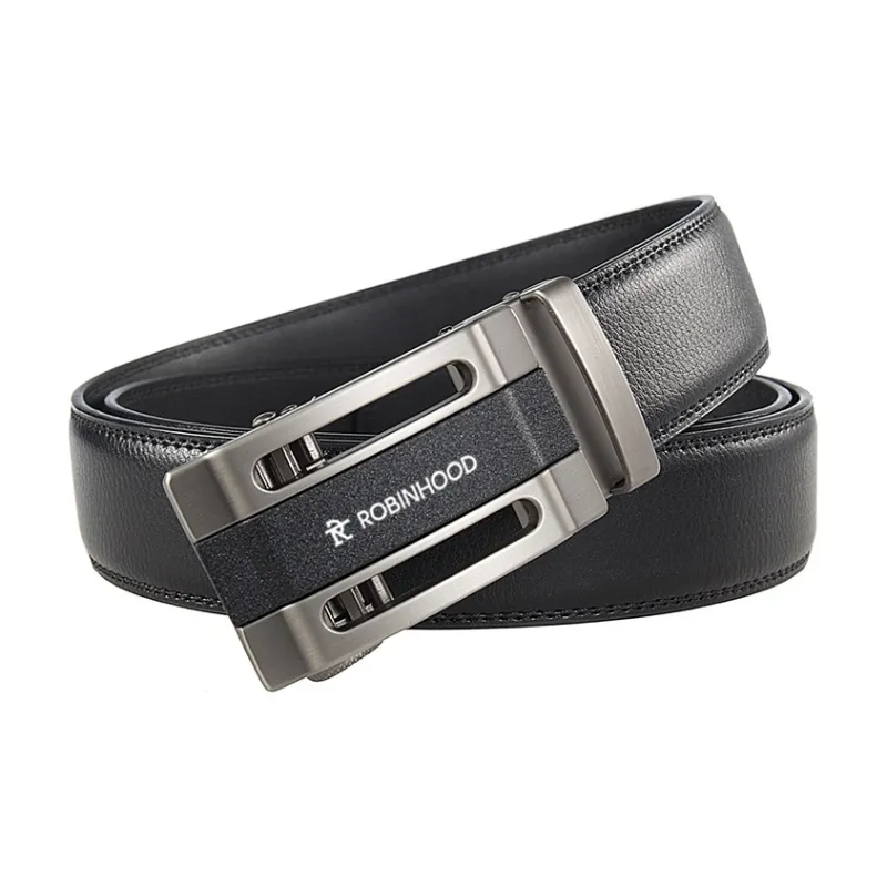 ROBINHOOD Cow Leather Belts Men's Width 3.5CM-1