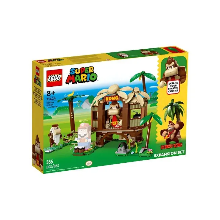 LEGO Donkey Kong's Tree House Expansion Set Building Blocks 71424-1