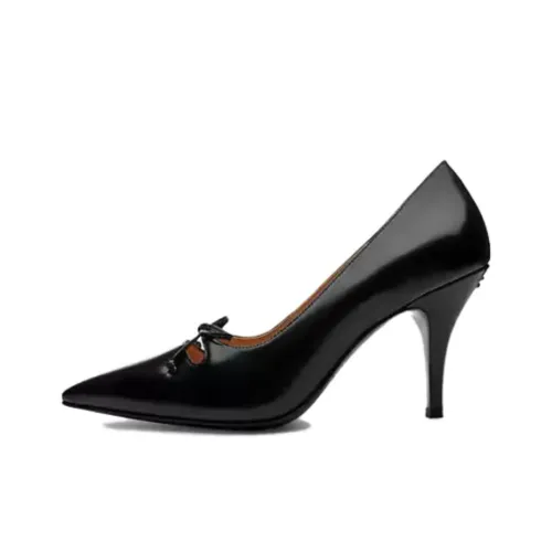 COACH Slim Heel High Heels 8.2cm Women's Black