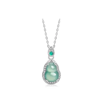 OWNCOOL Bean Type Jadeite Necklaces Women's