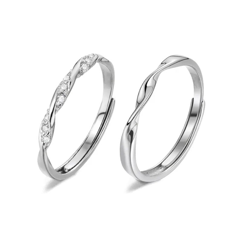FANFRI 999 Fine Silver Rings Unisex-13