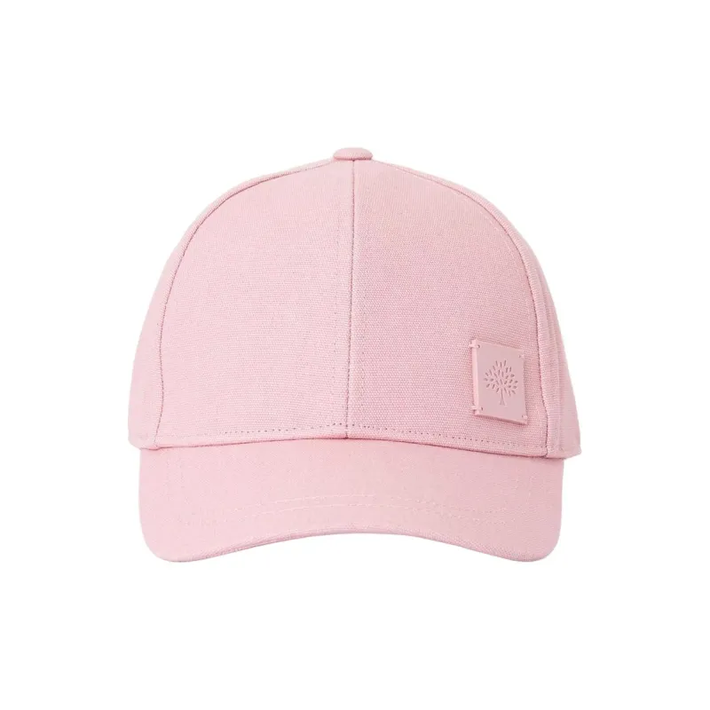 Mulberry Cotton Baseball Caps Women's Pink-1