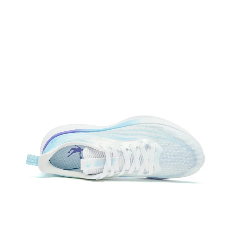 QIAODAN Cushioning Slip Resistant And Abrasion Resistant Low Top Casual Running Shoes Men's Blue-3