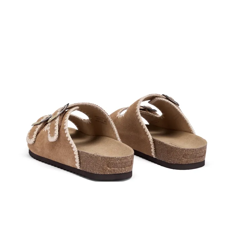 Hotwind Pinecone Grey Series Slip Resistant Slide Slippers Women's-3