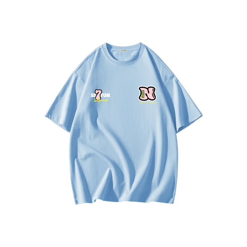 7 SEVFUN T Shirt Unisex Misty Blue-1