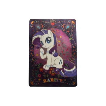 KAYOU My Little Pony, Sixth Edition Of The Bright Moon Bag, Rarity SGR Card IP/Anime Cards 1 Pc