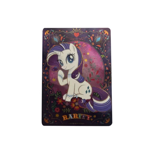 KAYOU My Little Pony, Sixth Edition Of The Bright Moon Bag, Rarity SGR Card IP/Anime Cards 1 Pc