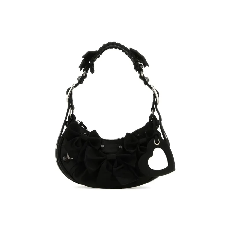 Balenciaga Women'ss Le Cagole Xs Shoulder Bag Black-0