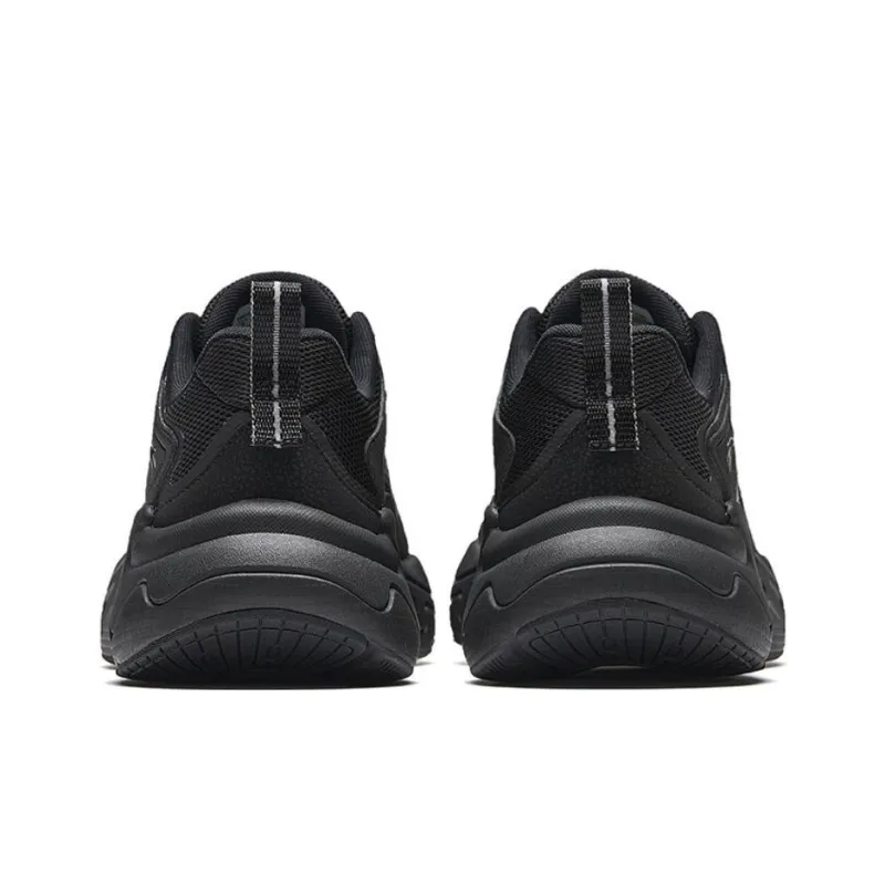 Anta Pulse Cushioned Abrasion Resistant Slip Resistant Low Top Casual Shoes Men's Black-3