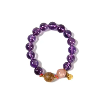 Palace And Amulet Crystal Bracelets Unisex