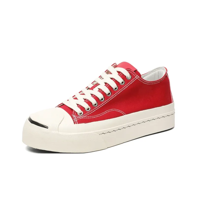HACKBUTEER Low Top Canvas Shoes Unisex Box Included-14