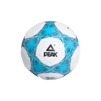 PEAK Size 4 Ball/No. 5 Ball Soccer PVC Machine Stitched Soccer Ball Unisex White Blue