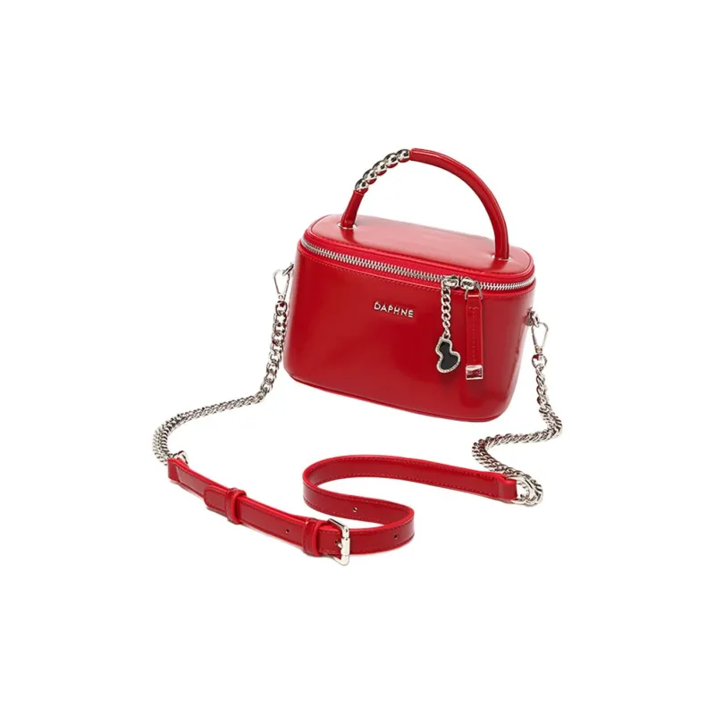 DAPHNE PU Handbag Regular Women's Red-2