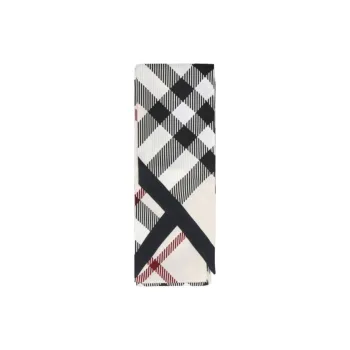 Burberry Checked Printed Scarf