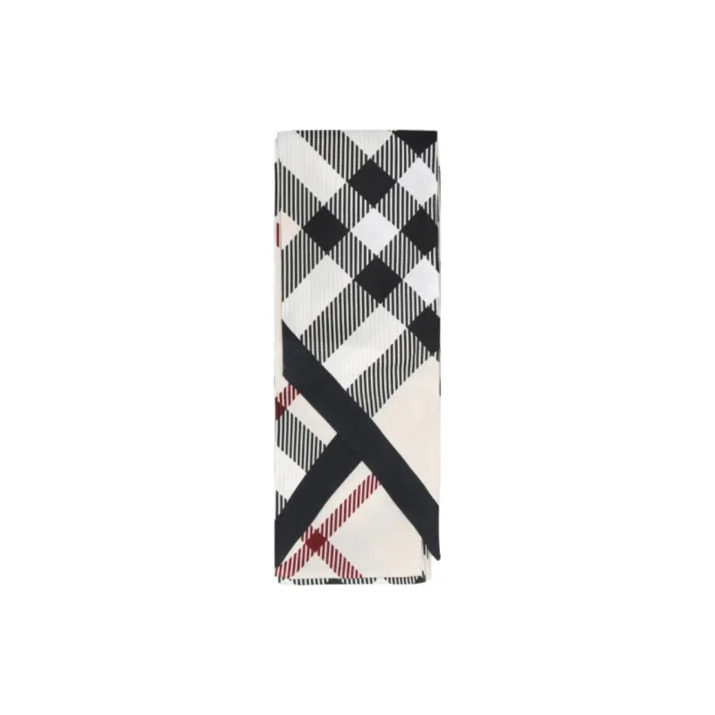 Burberry Checked Printed Scarf-0