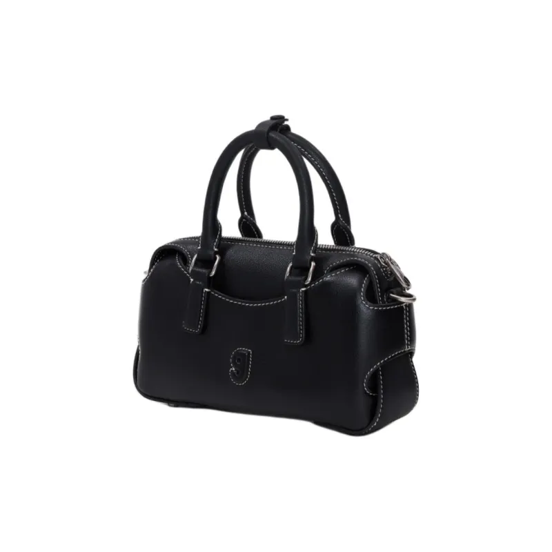 KUNOGIGI Cow Leather With Synthetic Leather Handbag Small Size Women's Multicolor-0