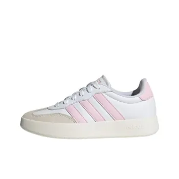 Adidas Anti Slip Wear Resistant Low Top Skateboard Shoes Women's White