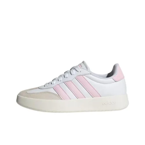 Adidas Anti Slip Wear Resistant Low Top Skateboard Shoes Women's White