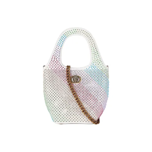 Kurt Geiger London Suede HOBO Bag Shoulder Handbag Small Size Women's Multicolor