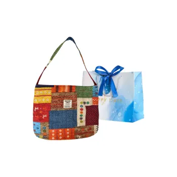 ROUNDOT Polyester Crossbody Bag Regular Women's Multicolor