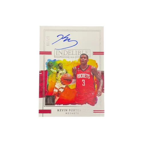 PANINI 2022 23 Little Gold Rocket Little Kevin Porter 67/99 Card Watercolor Autograph Card Passable Sports Cards 1 Pc