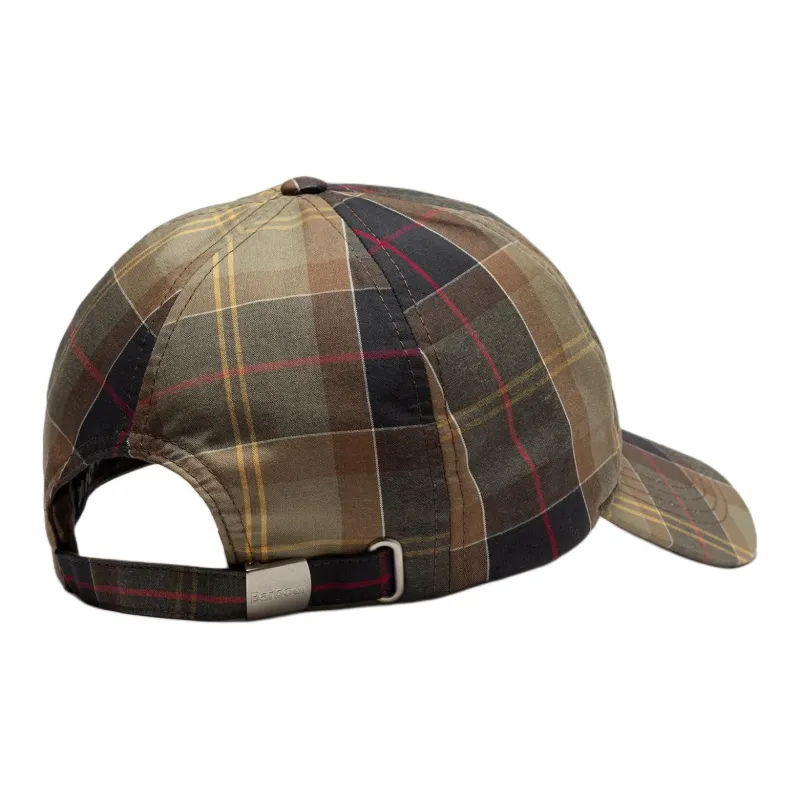 BARBOUR 100% Cotton Baseball Caps Men's Green-1