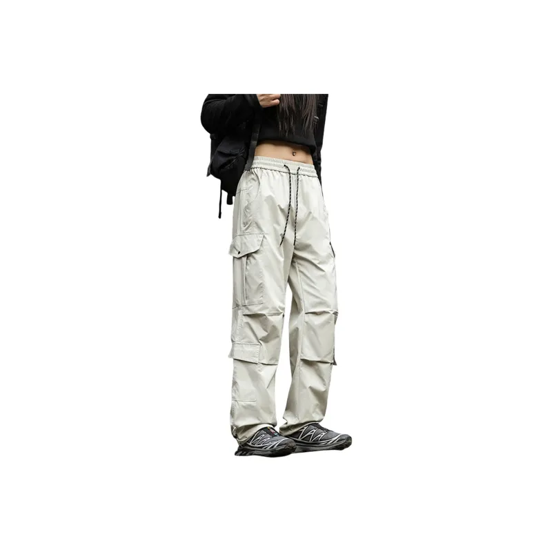 Mulinsen Casual Pants Unisex Stone Gray-5