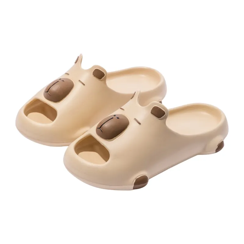 Ailise Sandal Slippers Pink/Black/Coffee/Khaki-15