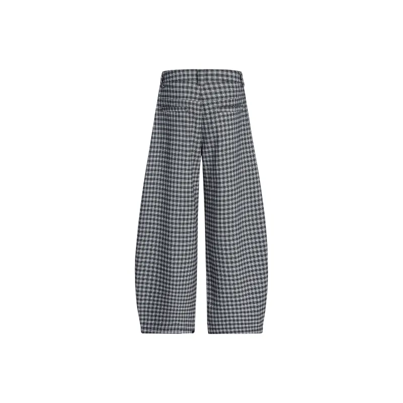 BTR Casual Pants Unisex American Style Lattice-1