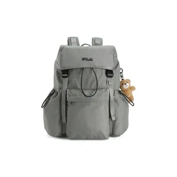 FILA ORIGINALE Fabric Backpack Unisex Algae Gray Green