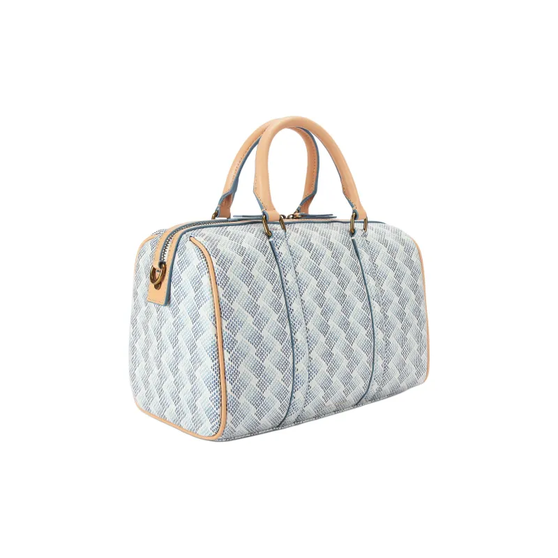 Kurt Geiger London Canvas Boston Bag One Shoulder Handbags Regular Women's Blue-2