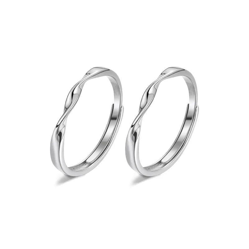 FANFRI 999 Fine Silver Rings Unisex-12