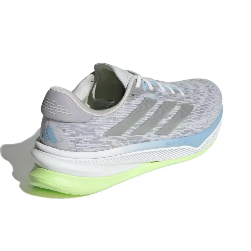 Adidas Supernova Anti Slip Wear Resistant Low Top Running Shoes Men's Silver Gray-3