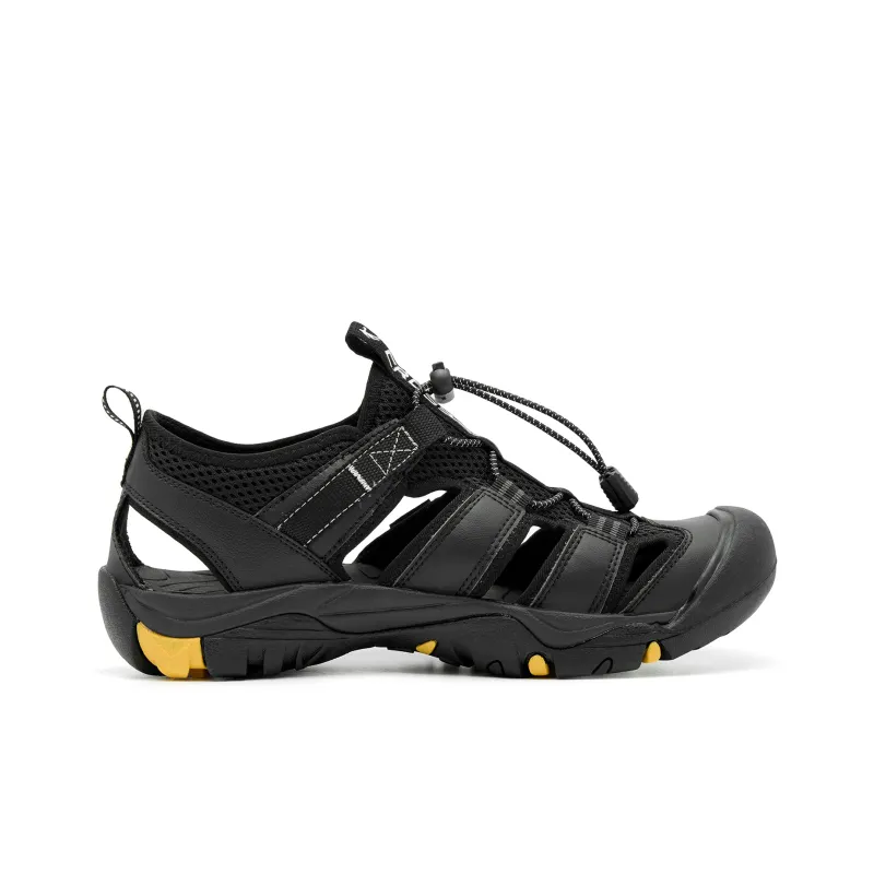 QIAODAN Abrasion Resistant Slip Resistant River Trekking Shoes Men's Black-1