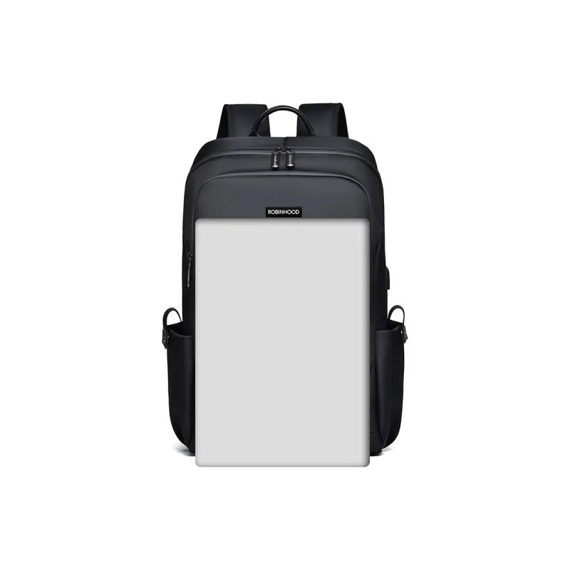 ROBINHOOD Backpack Oxford Men's Black-1