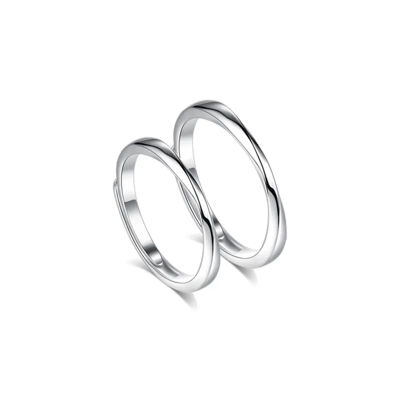 MISS TOOYA S999 Fine Silver Rings Unisex-0