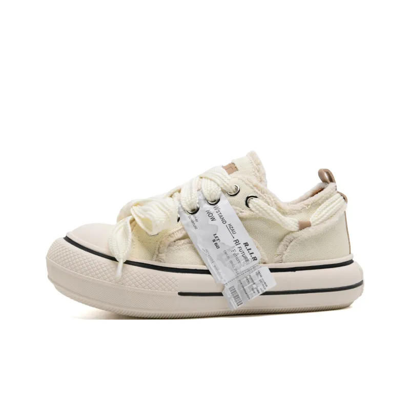 Circle Small Coverage Wear-Resistant Lightweight Low-Top Skateboard Shoes Women's-1