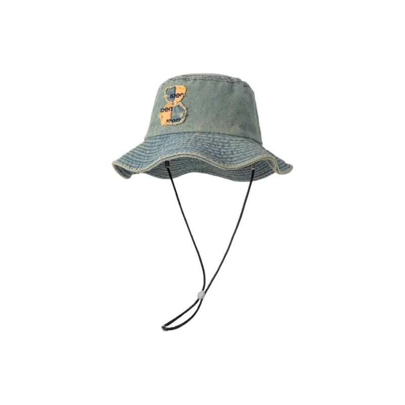 SLEEPYWALK Denim Bucket Hats Unisex-0