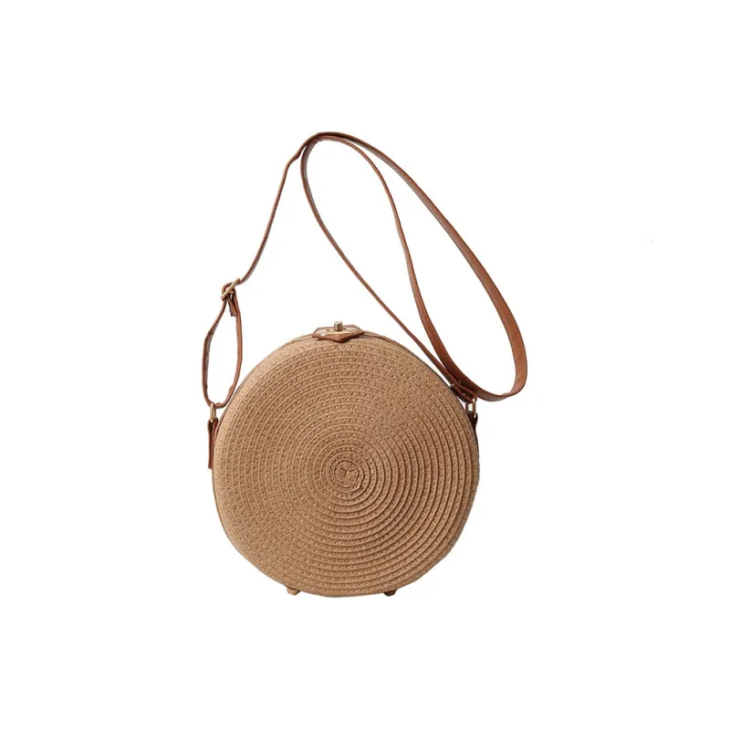 Debecca Straw Woven Crossbody Bag Regular Women's Multicolor-6