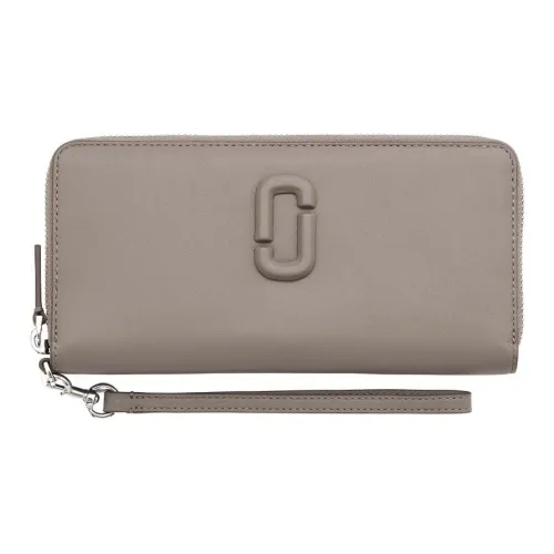 MARC JACOBS Leather Wallet Regular Women's Taupe