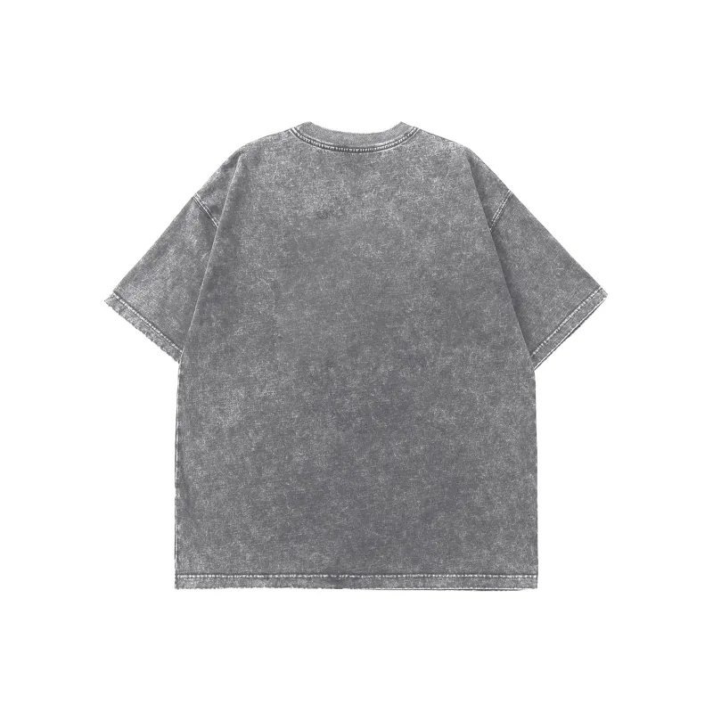 DUKE+DEXTER T Shirt Unisex Washed Black-4