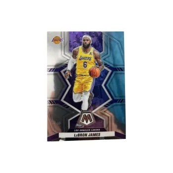 PANINI 2021 22 Lakers LeBron James Old Beijing Little Emperor Mosaic Teca James Collector's Edition Sports Cards 1 Pc