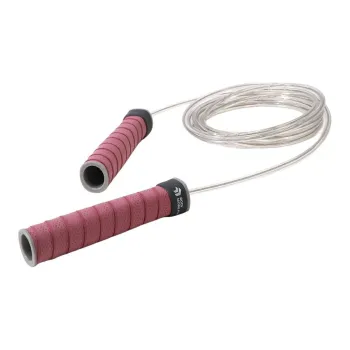 LEXI Aerobic Fat Reduction Non Countable Jump Ropes Adults ABS PVC 3.2m Rouge Red