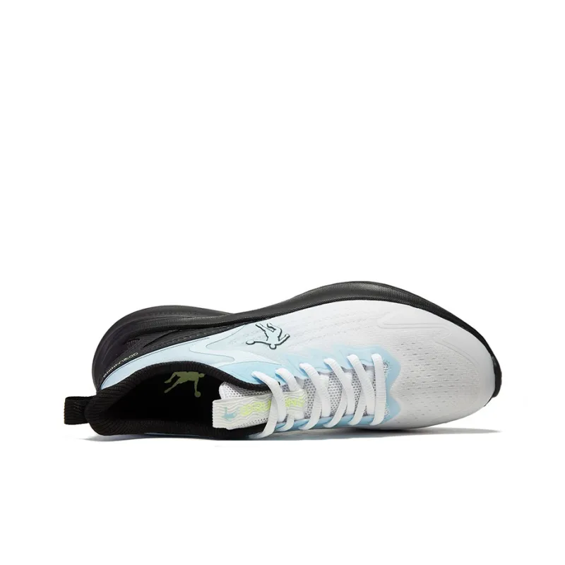 QIAODAN Cushioning Breathable Lightweight Low Top Casual Running Shoes Men's Jordan Daytime Blue-3