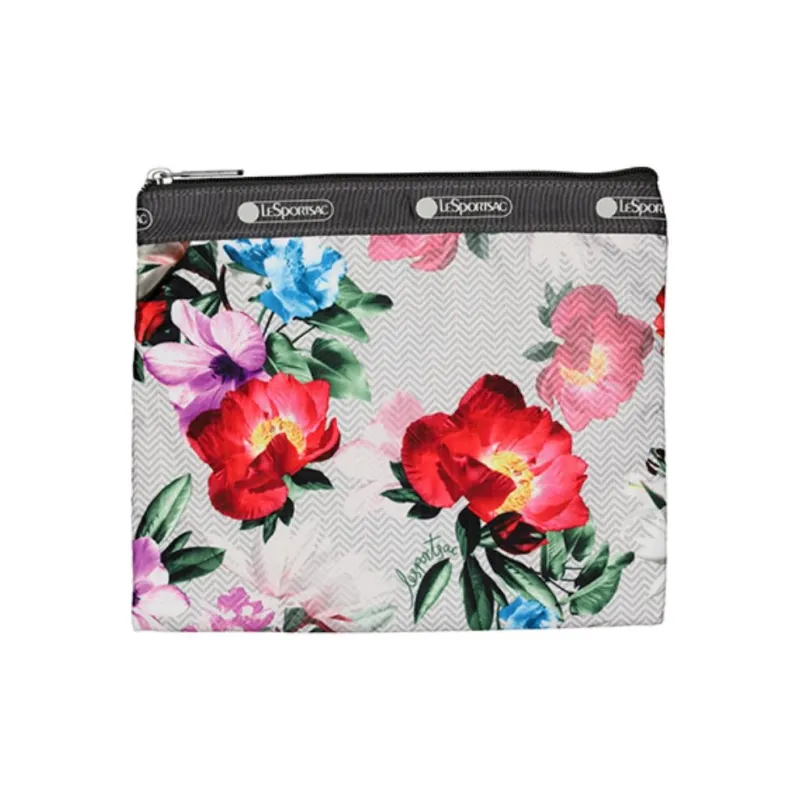 LeSportsac Polyester Shoulder Bag Women's Dark Gray & Multicolor-4