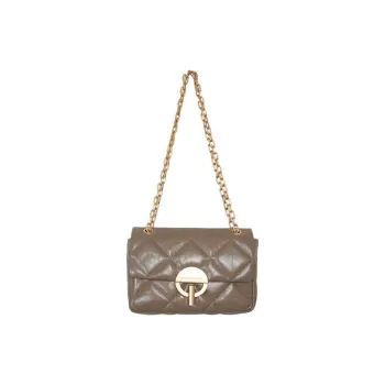 Vanessa Bruno Cow Leather Crossbody Bag, Shoulder Bag Women's Coffee