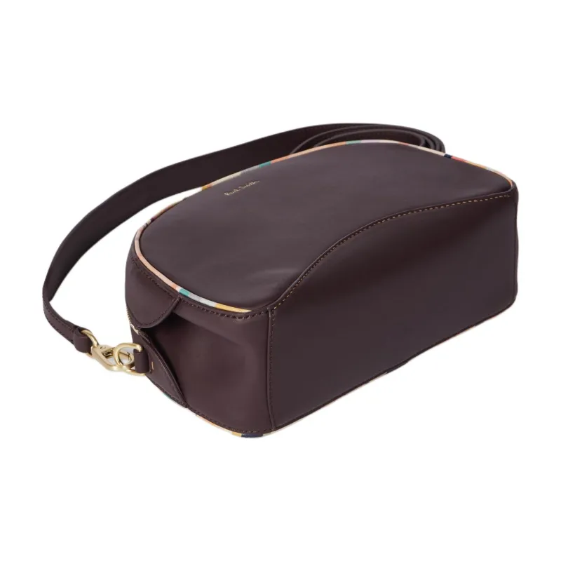 Paul Smith Genuine Leather Camera Bag, Shoulder Bag Women's Burgundy-3