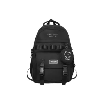 H YXIANG Nylon Backpack Regular Unisex Multicolor